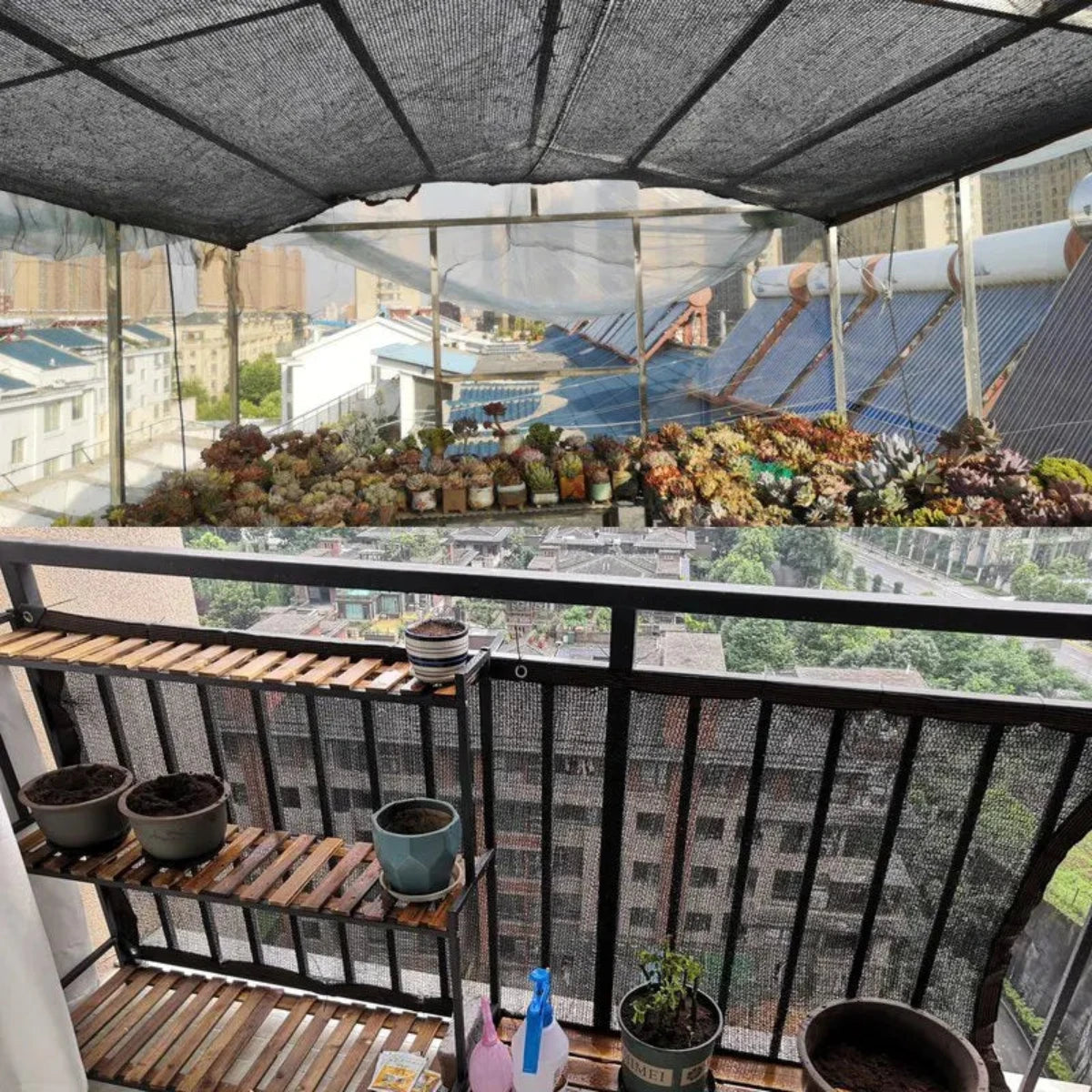 Functional UV Protection Net for Garden and Patio