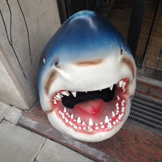 Great White Shark Garden Decoration