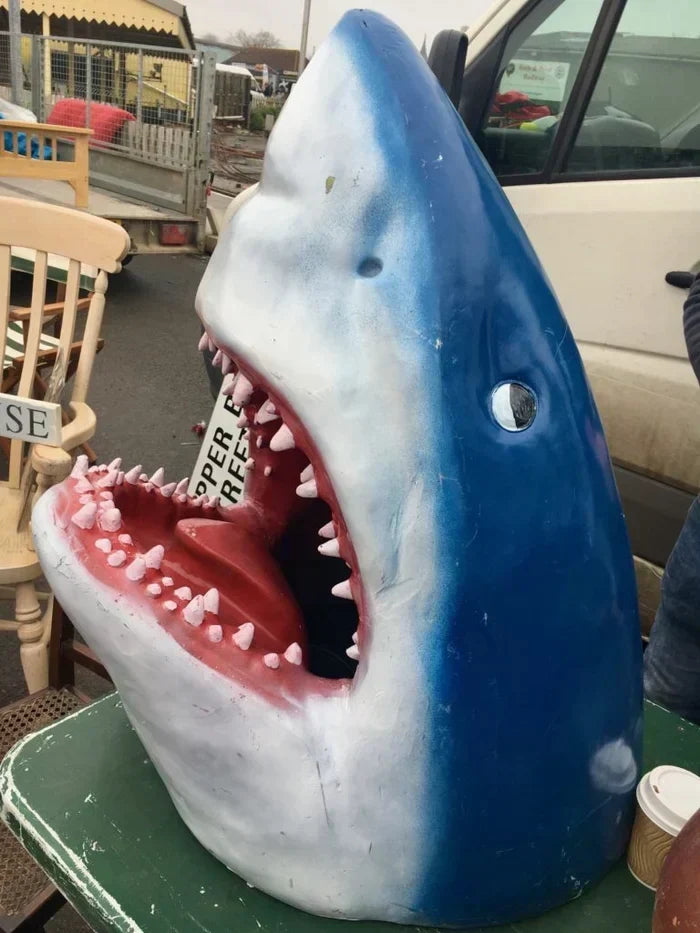 Great White Shark Garden Decoration