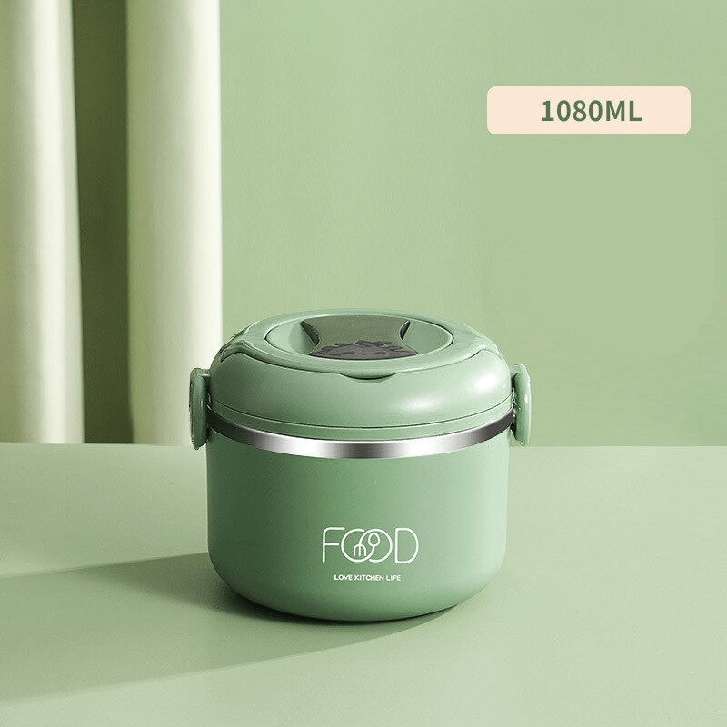 Green Stainless Steel Lunch Box