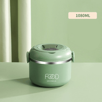 Green Stainless Steel Lunch Box