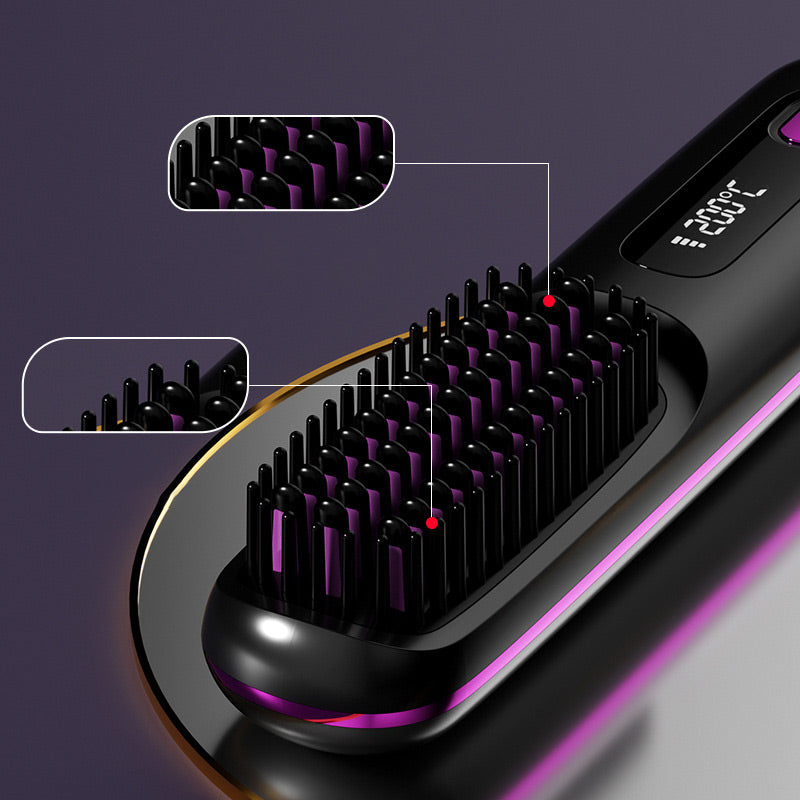 Hair Straightening Comb for Fast, Smooth, and Safe Styling