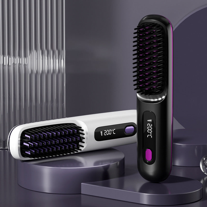 Hair Straightening Comb for Fast, Smooth, and Safe Styling