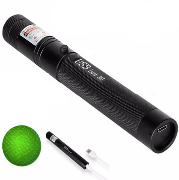 High-Power Laser Pointer with Adjustable Focus