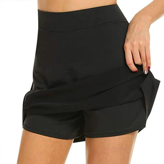 High-Waisted A-Line Short Skirt - Comfortable Sporty Fit