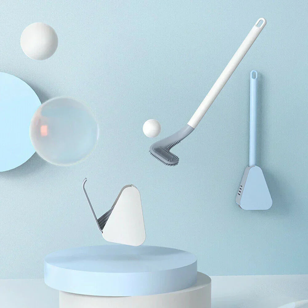 Hygienic Toilet Brush with Flexible Head