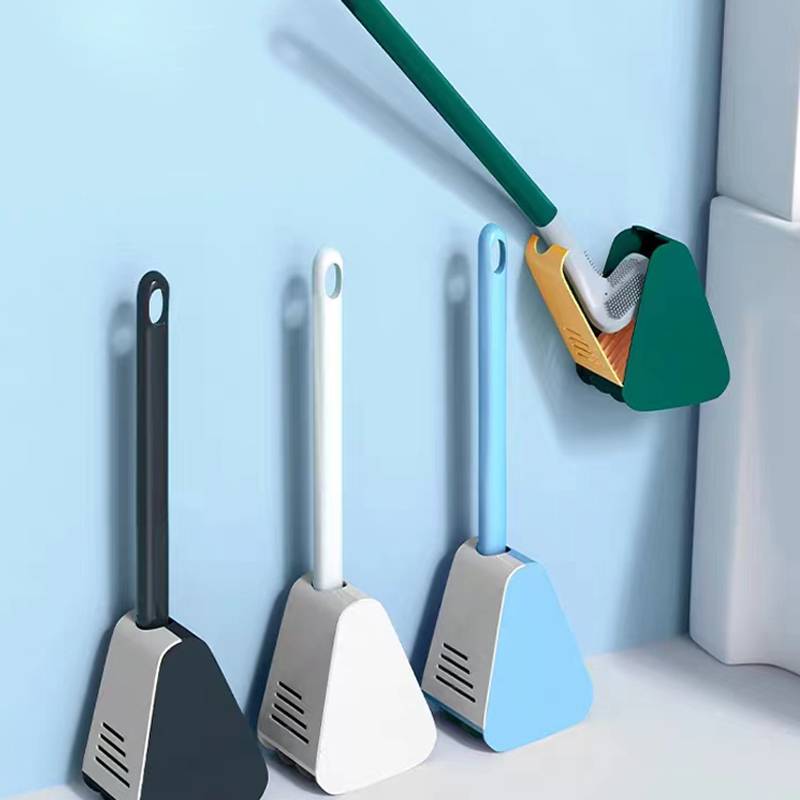Hygienic Toilet Brush with Flexible Head