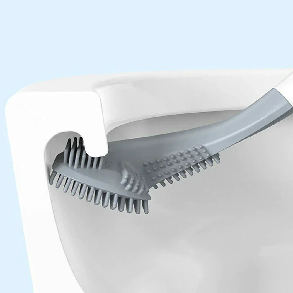 Hygienic Toilet Brush with Flexible Head