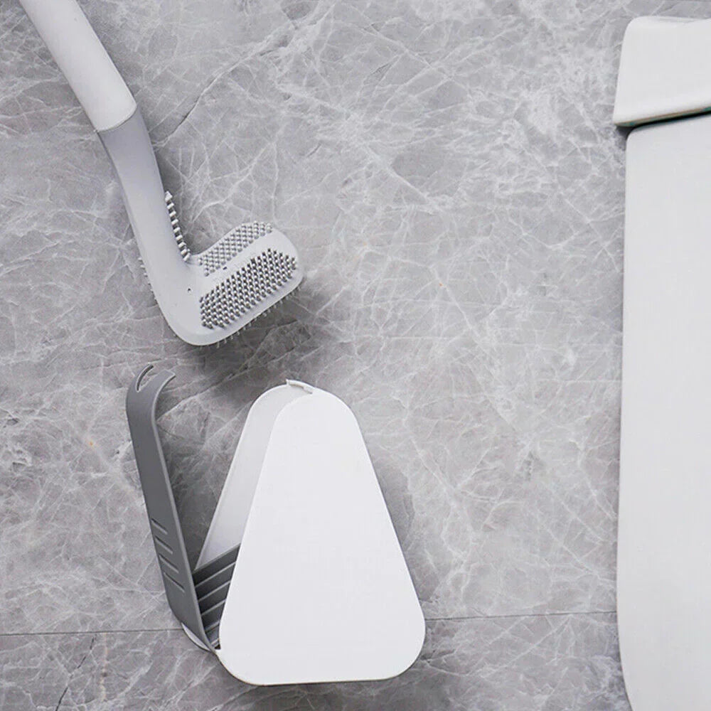 Hygienic Toilet Brush with Flexible Head