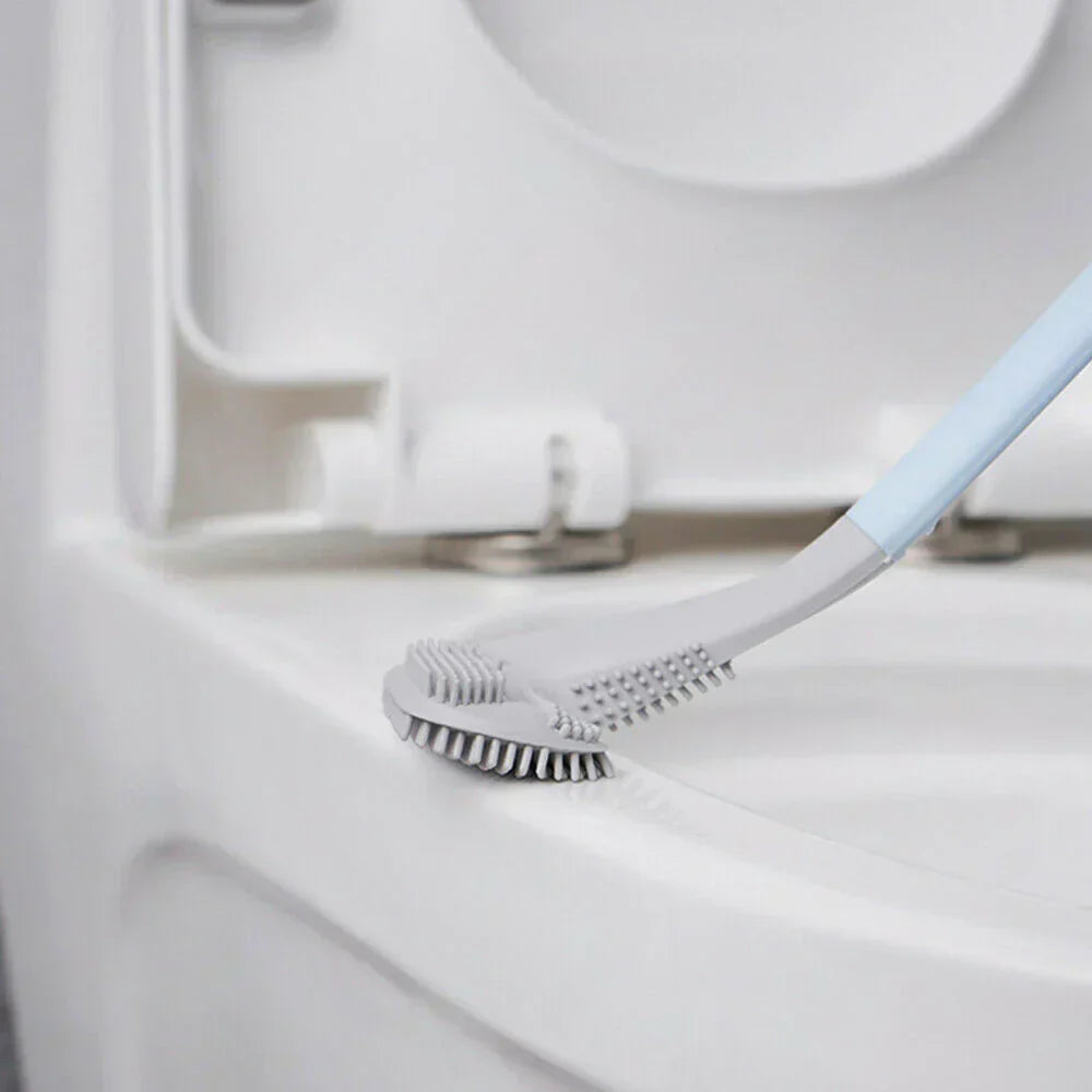 Hygienic Toilet Brush with Flexible Head