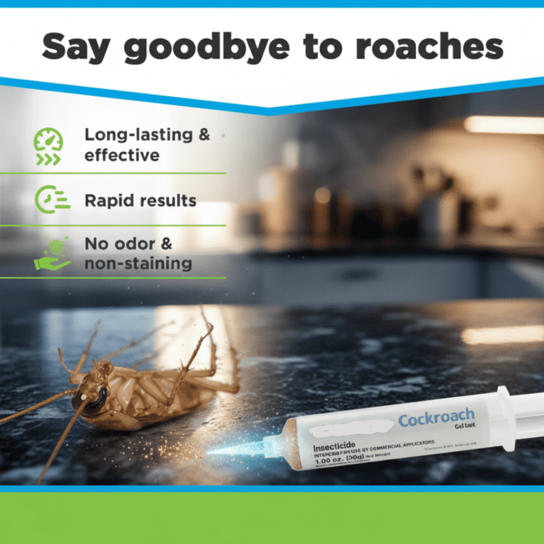 Indoor and Outdoor Cockroach Control Gel