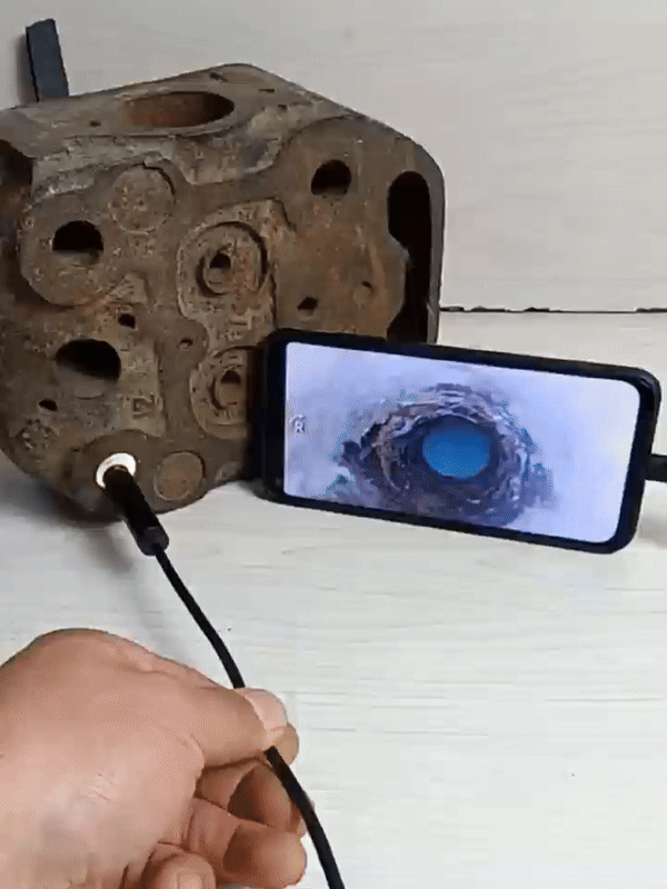 Inspection Camera with Slim 5.5 mm Probe for Accurate Troubleshooting
