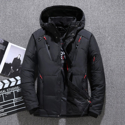 Insulated Hooded Parka for All Climates