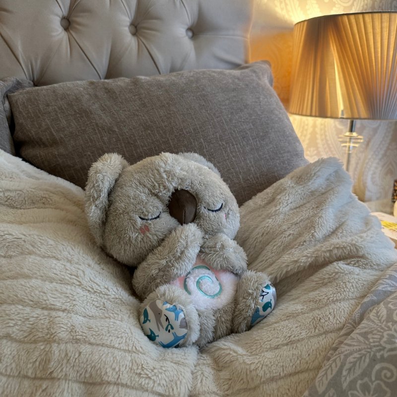 Interactive Koala Sleep Companion – Natural Breathing Rhythm for a Sense of Security