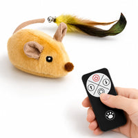 Interactive Rechargeable Remote Control Mouse Cat Toy