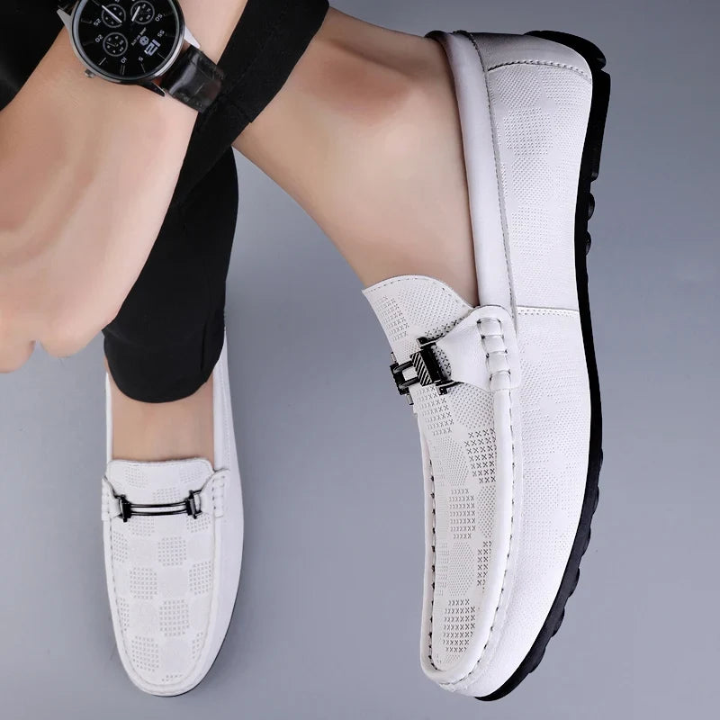 Italian Genuine Leather Loafers