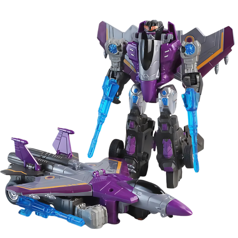 Kids' 2-in-1 Transforming Robot Vehicle Toy