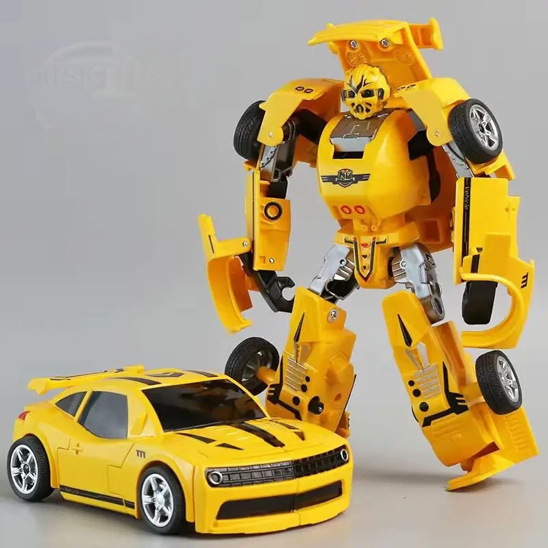 Kids' 2-in-1 Transforming Robot Vehicle Toy