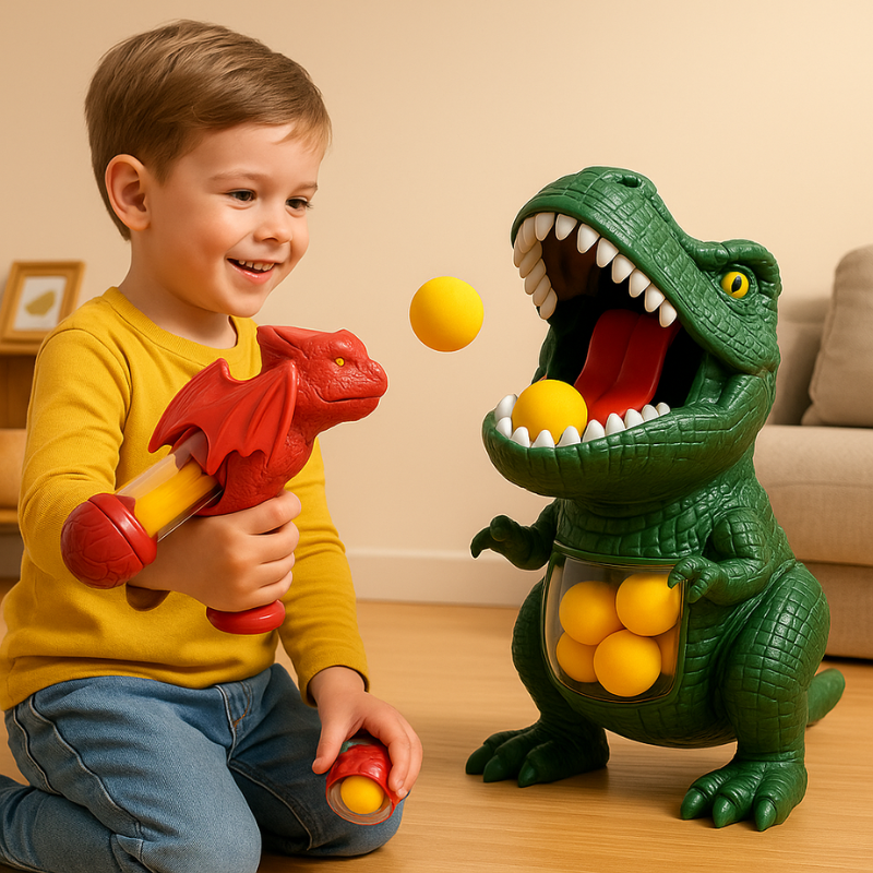 Kids' Dinosaur Blaster Toy Set