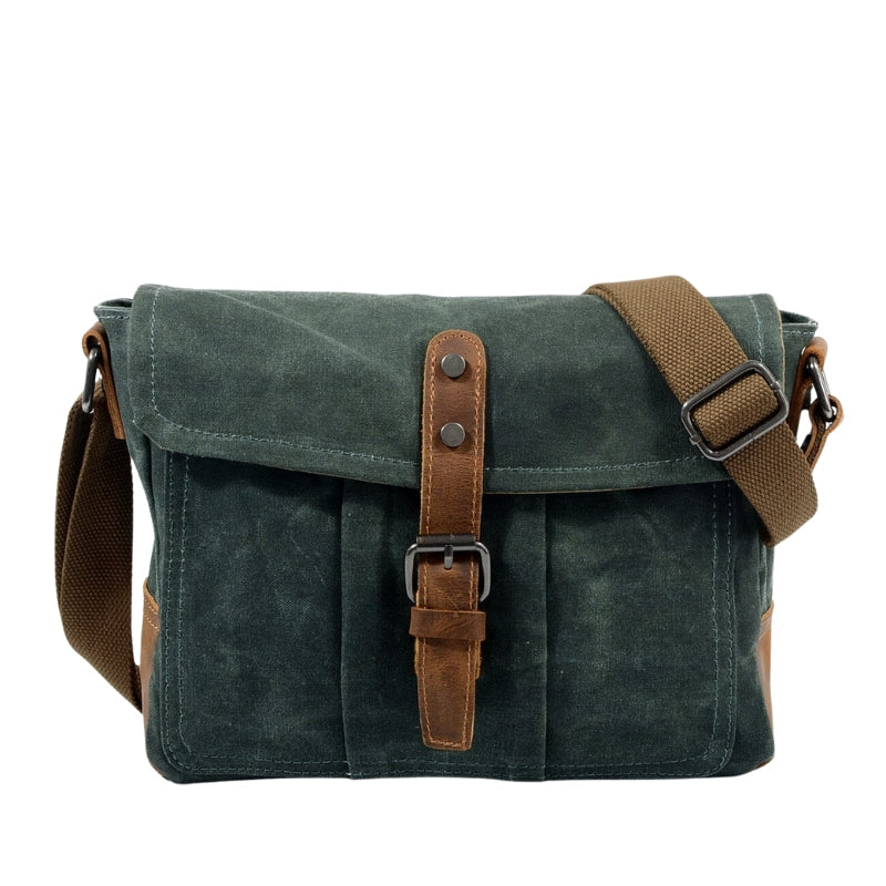 Large-Capacity Shoulder Bag with Adjustable Strap and Buckle