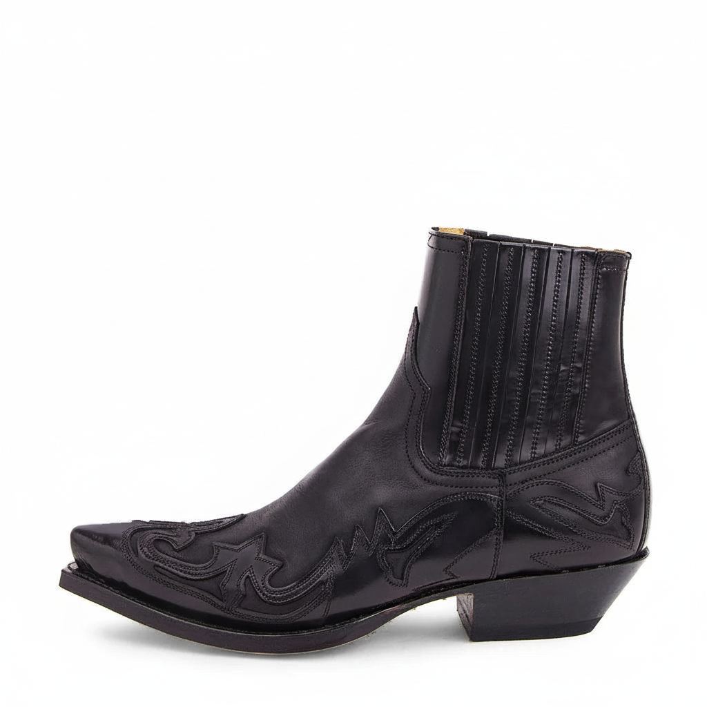 Leather Cowboy Boots