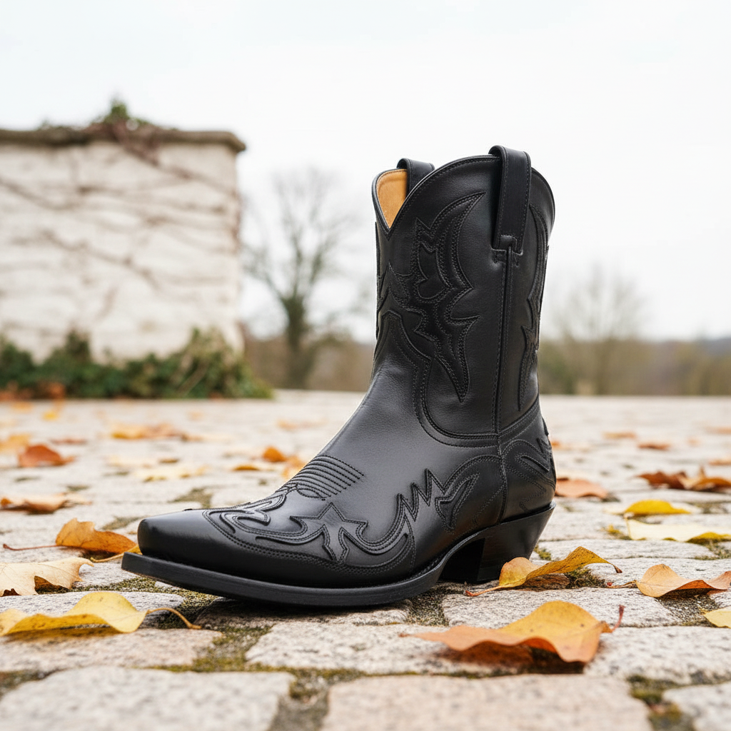 Leather Cowboy Boots