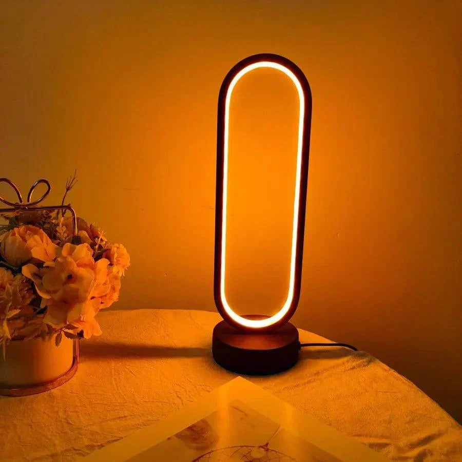 LED Night Lamp – Three-Colour Dimmable Bedside Light