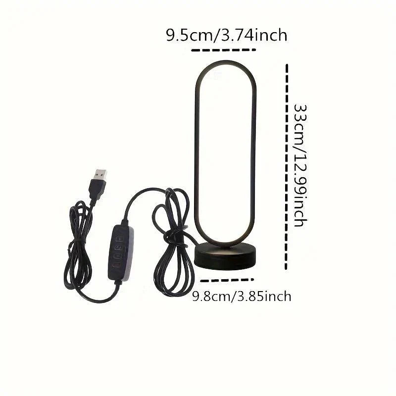 LED Night Lamp – Three-Colour Dimmable Bedside Light