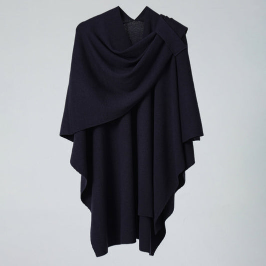 Lightweight Poncho Coat Scarf