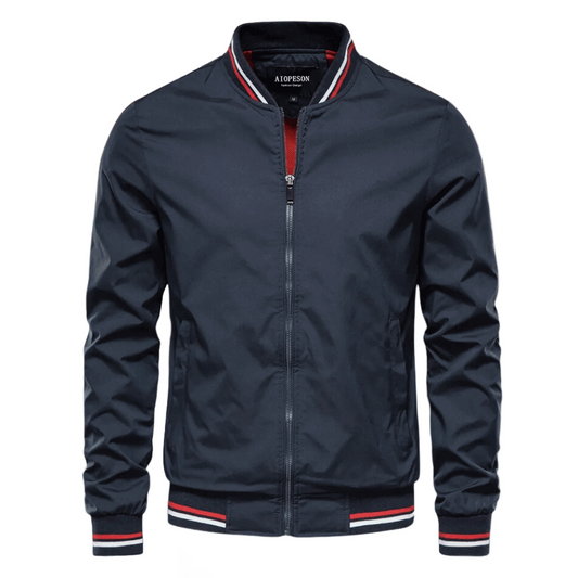 Lightweight Water-Repellent Bomber Jacket