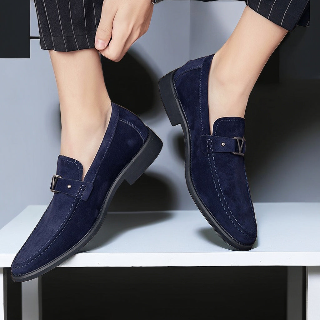 Loafers with Buckle