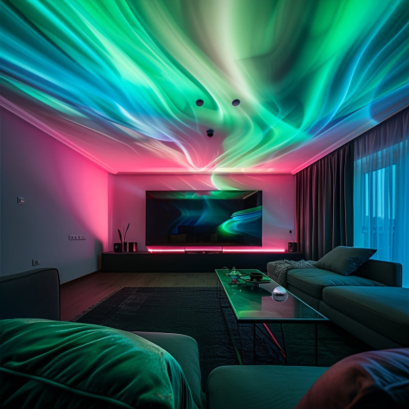 Magical Light Show Projector – Enchanting Colorful Starry Sky Effect