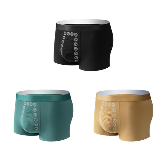 Men's Boxer Briefs - Comfortable Support & Massage Fit