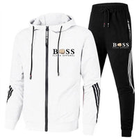 Men's Breathable and Stylish 2-Piece Sports Tracksuit Set