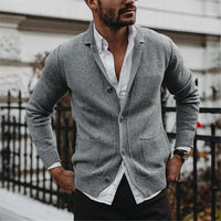 Men's Buttoned Cardigan