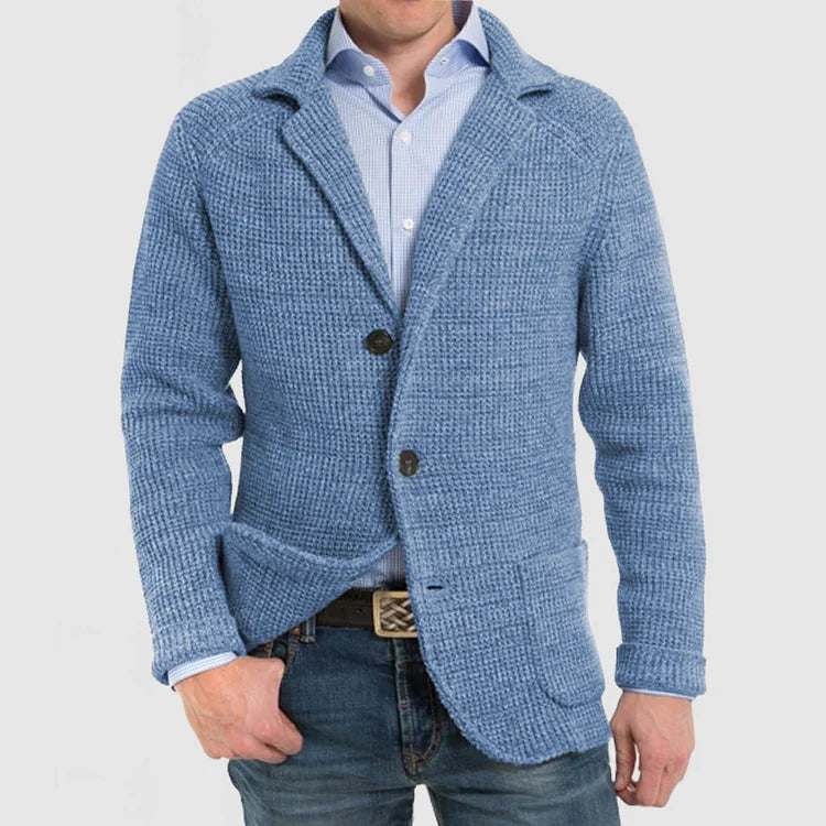 Men's Casual Knit Blazer