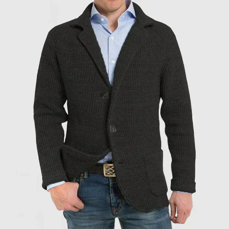 Men's Casual Knit Blazer