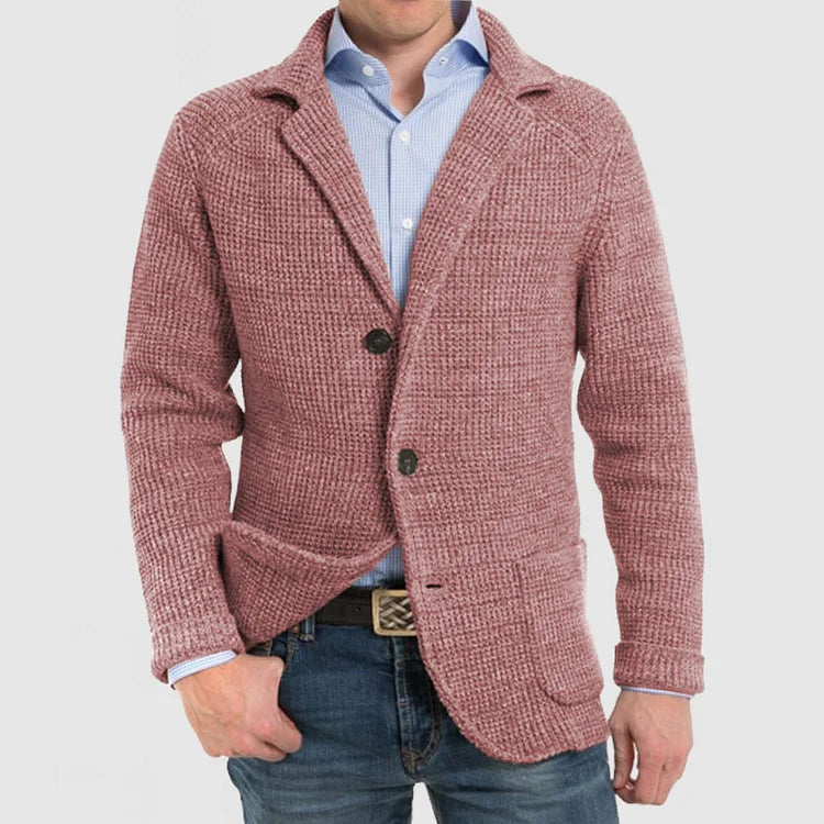 Men's Casual Knit Blazer