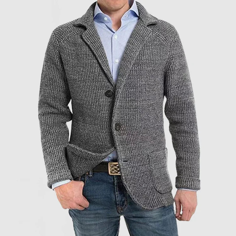 Men's Casual Knit Blazer