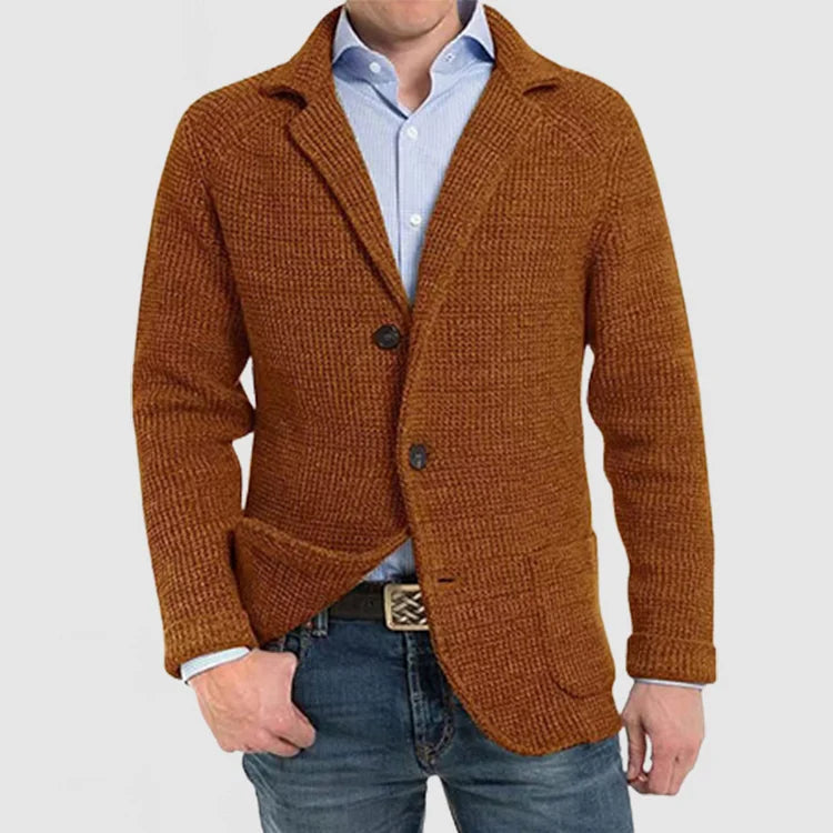Men's Casual Knit Blazer