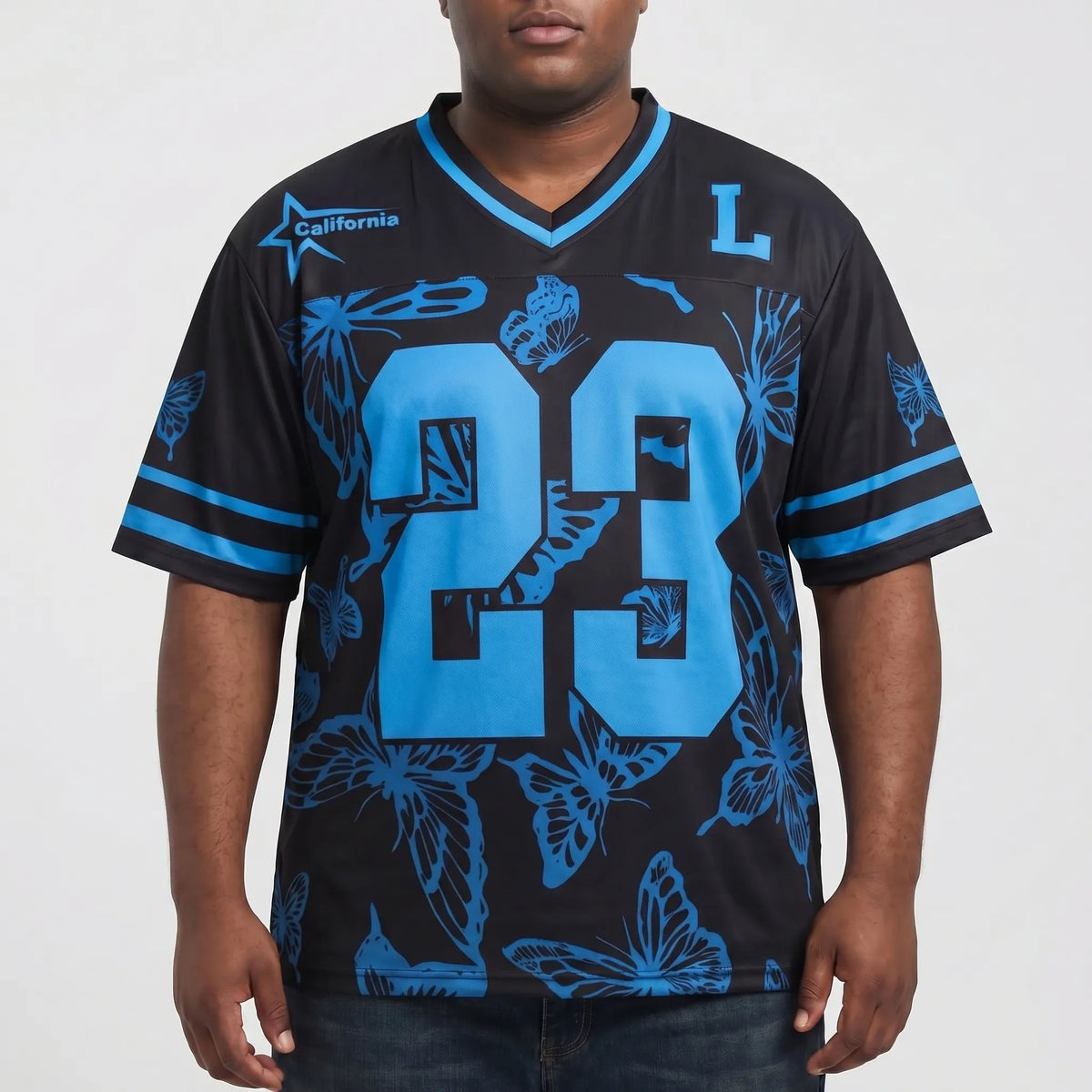 Men's Casual Sporty V-Neck T-Shirt