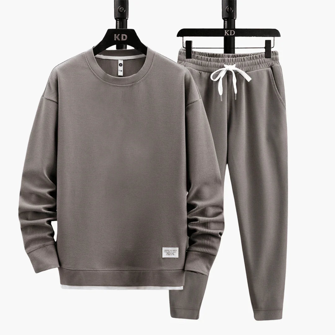 Men's Casual Tracksuit Set with Sweatshirt – Sporty and Modern