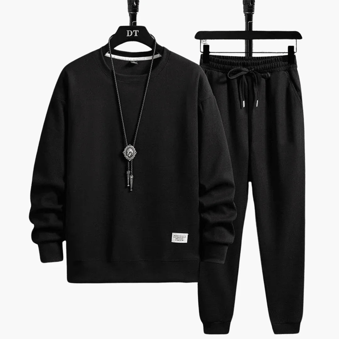 Men's Casual Tracksuit Set with Sweatshirt – Sporty and Modern