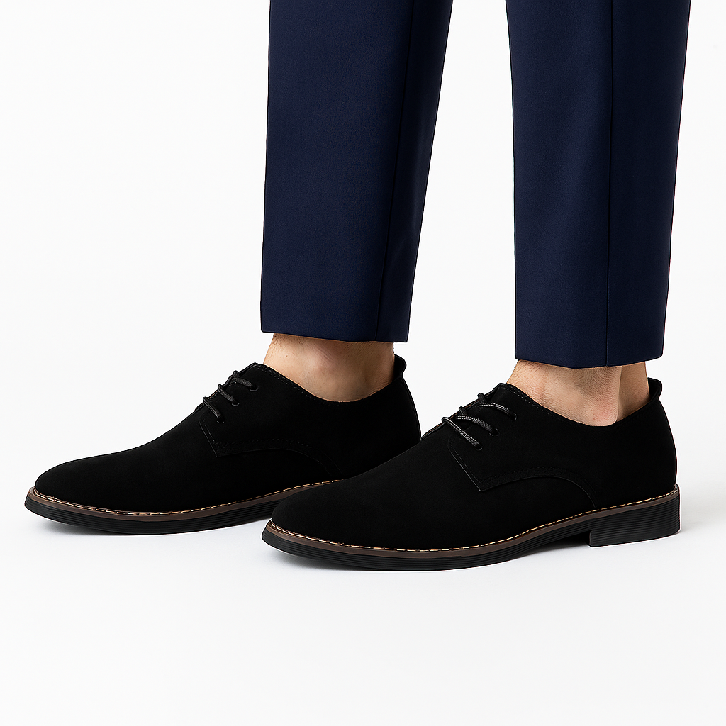 Men's Classic Lace-Up Derby Shoes for Smart & Formal Wear