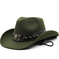 Men's Cowboy Hat with Adjustable Buckle