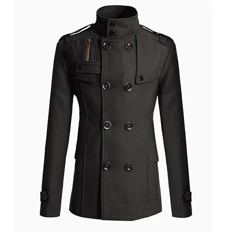 Men's Double-Breasted Jacket