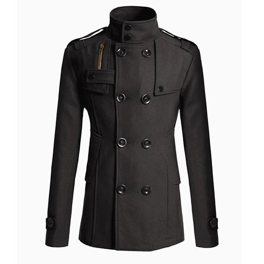 Men's Double-Breasted Jacket