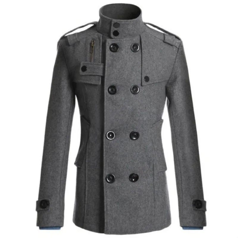 Men's Double-Breasted Jacket