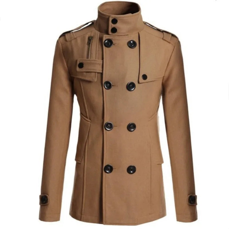 Men's Double-Breasted Jacket