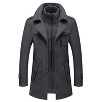 Men's Double-Breasted Pea Coat